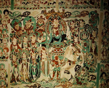 敦煌莫高窟壁畫 絲路藝術的璀璨明珠